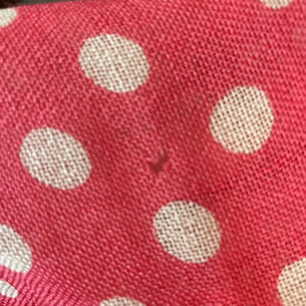 Kate Spade Pink Polka Dot Wool Scarf